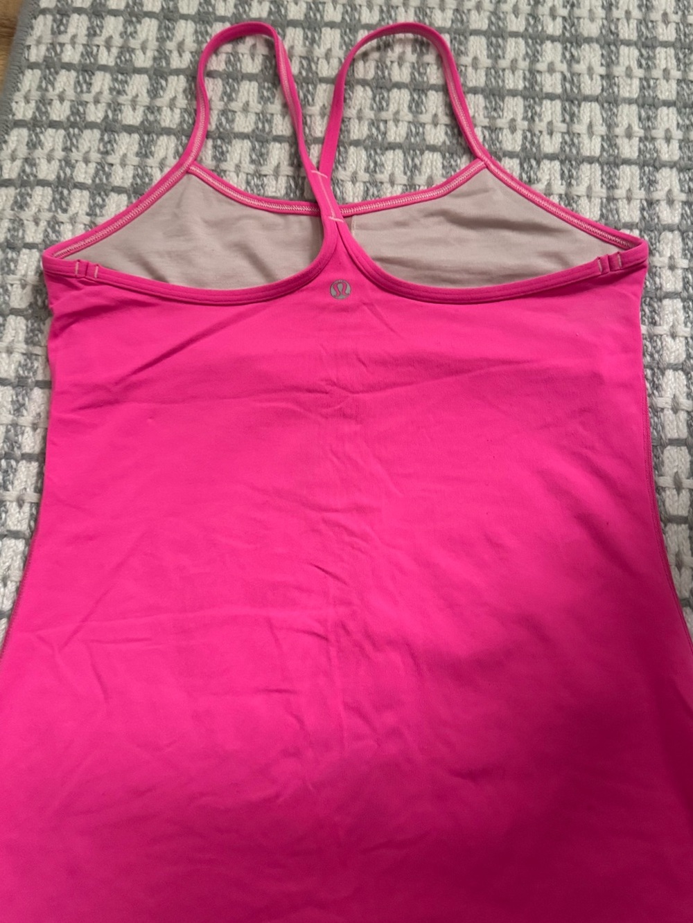 lululemon athletica Hot Pink Racerback Tank Top